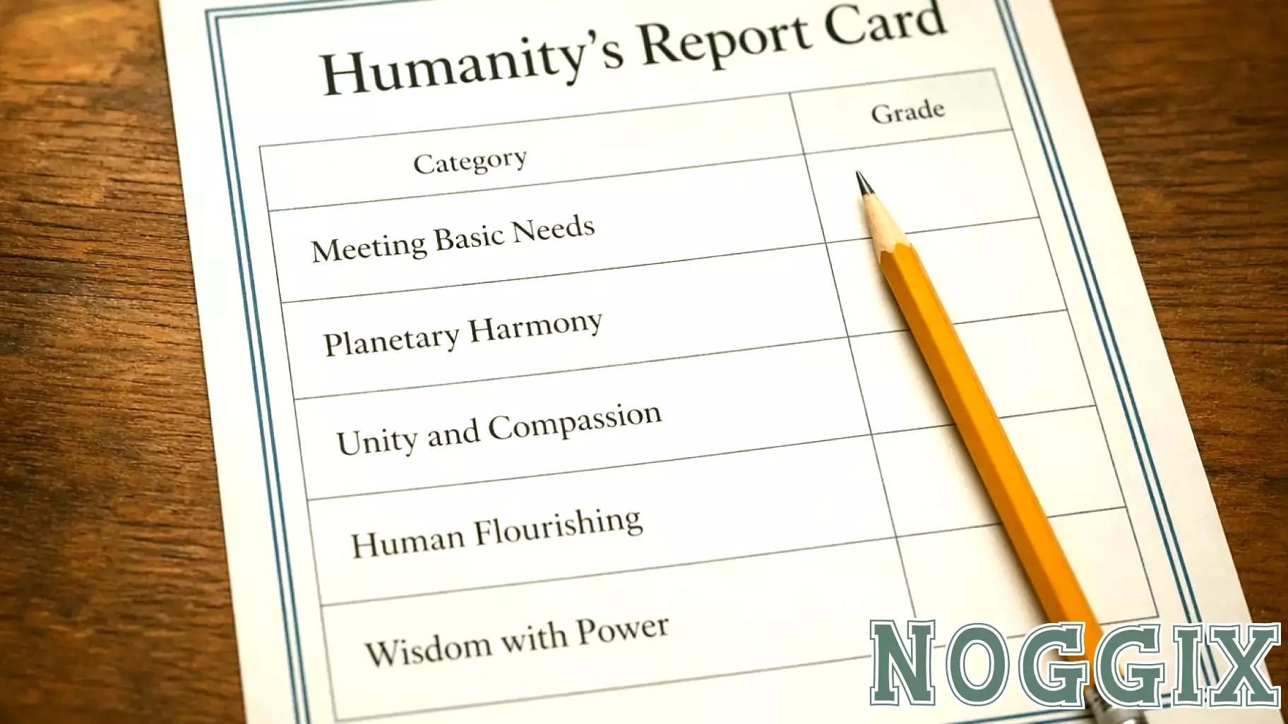 Humanity’s Mid-Term Report: A Sobering Grade from Both Humans and AI